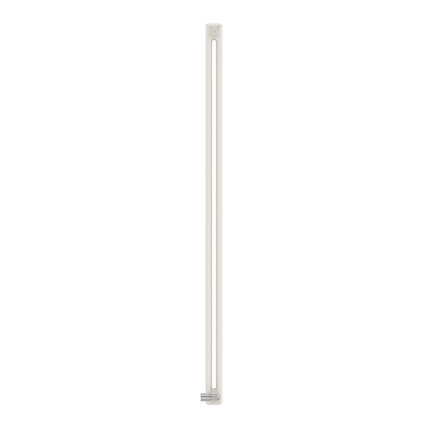 Dulwich vertical white double column radiator 1500 x 155