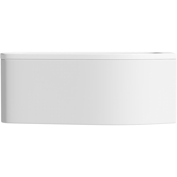 Carron Profile 5mm right handed shower bath 1500 x 900