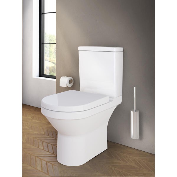 VitrA S50 close coupled toilet with soft close seat