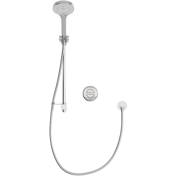 Aqualisa Unity Q Smart concealed shower standard with adjustable handset