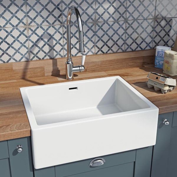 Whitebirk Sink Co. Mellor single ceramic sink