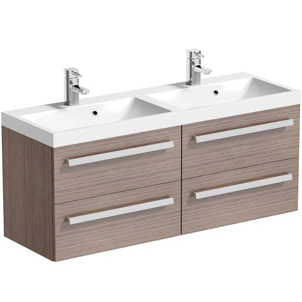 Double Vanity Unit And Basin 1200mm, Double Bathroom Vanity Units Ikea