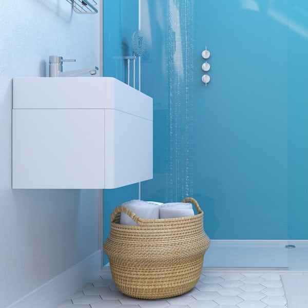 Showerwall Acrylic Azure shower wall panel