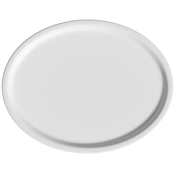 Accents white ceramic soap dish