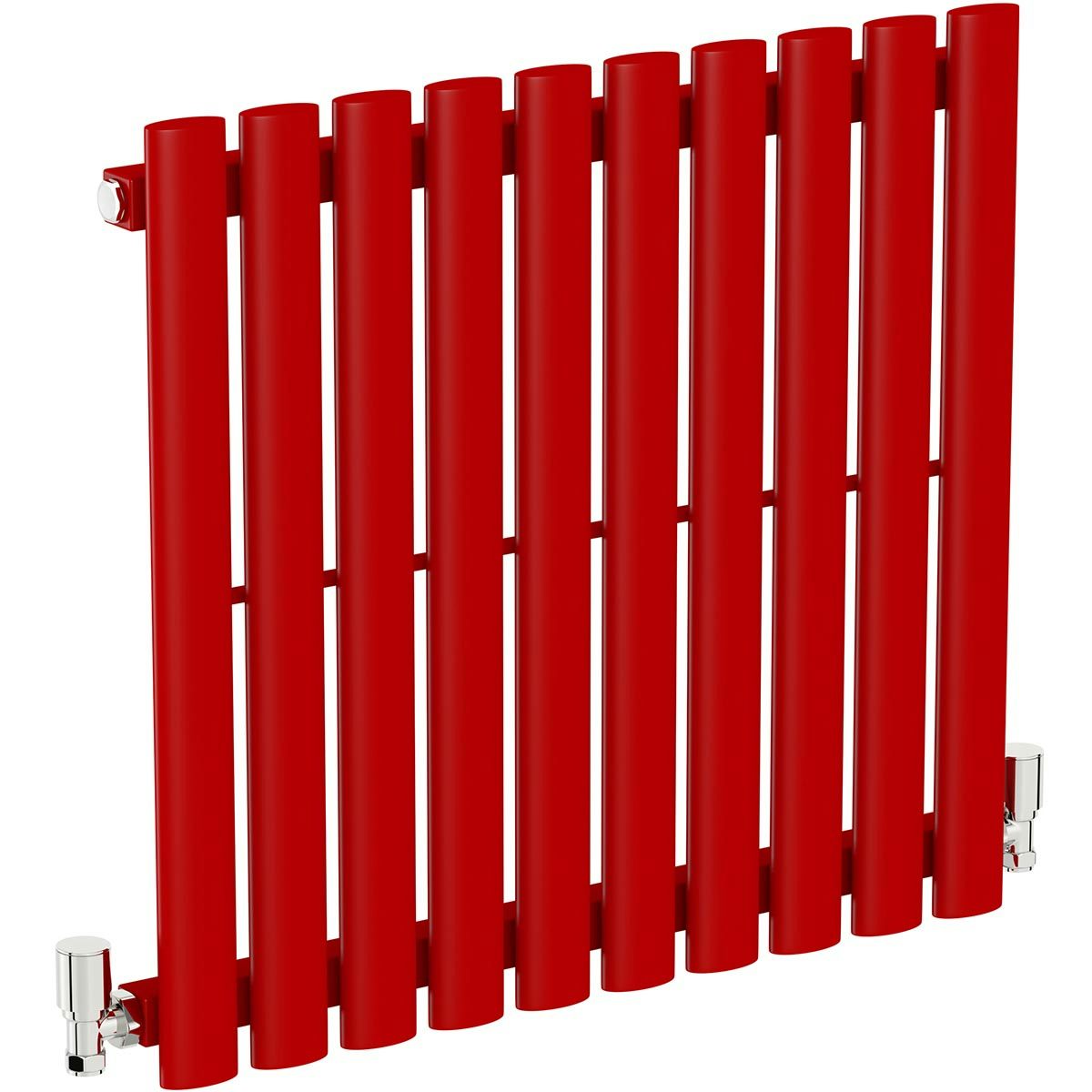 The Tap Factory Vibrance red vertical panel radiator 1800 x 232