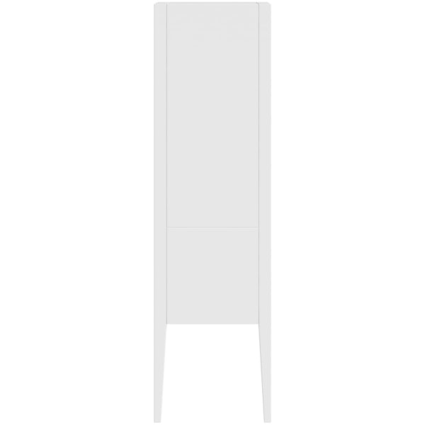Mode Hale white gloss storage cabinet