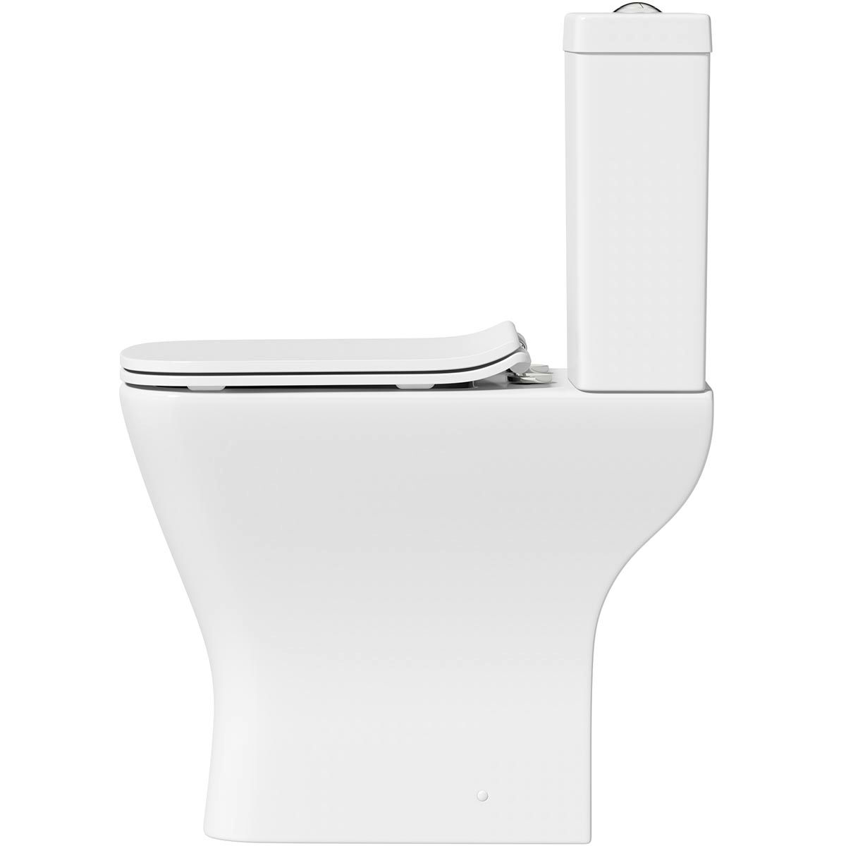 Serena Square Short Projection Close Coupled Toilet & Seat