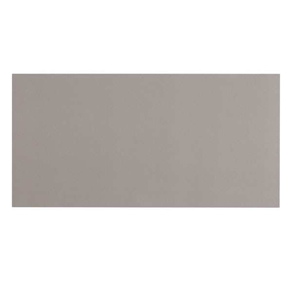 Cordova mid grey flat gloss wall and floor tile 300mm x 600mm