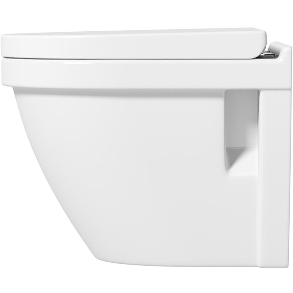 VitrA S50 short projection wall hung toilet with soft close seat