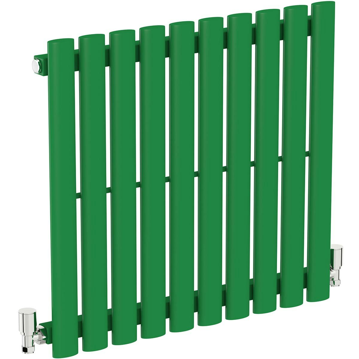 The Tap Factory Vibrance green vertical panel radiator 1800 x 232