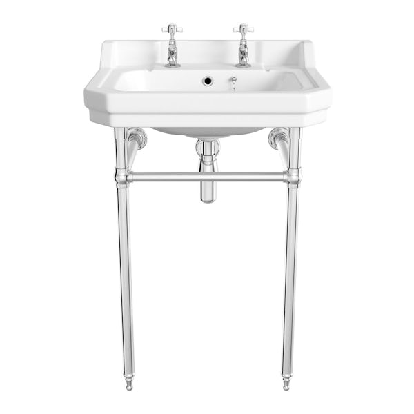 Traditional Washstand with Camberley Basin