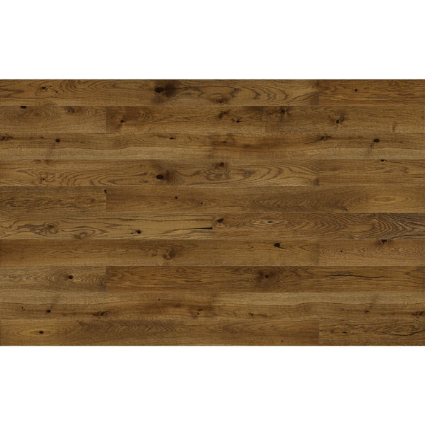 Basix Narrow Chocolate engineered matt UV lacquered click wood flooring
