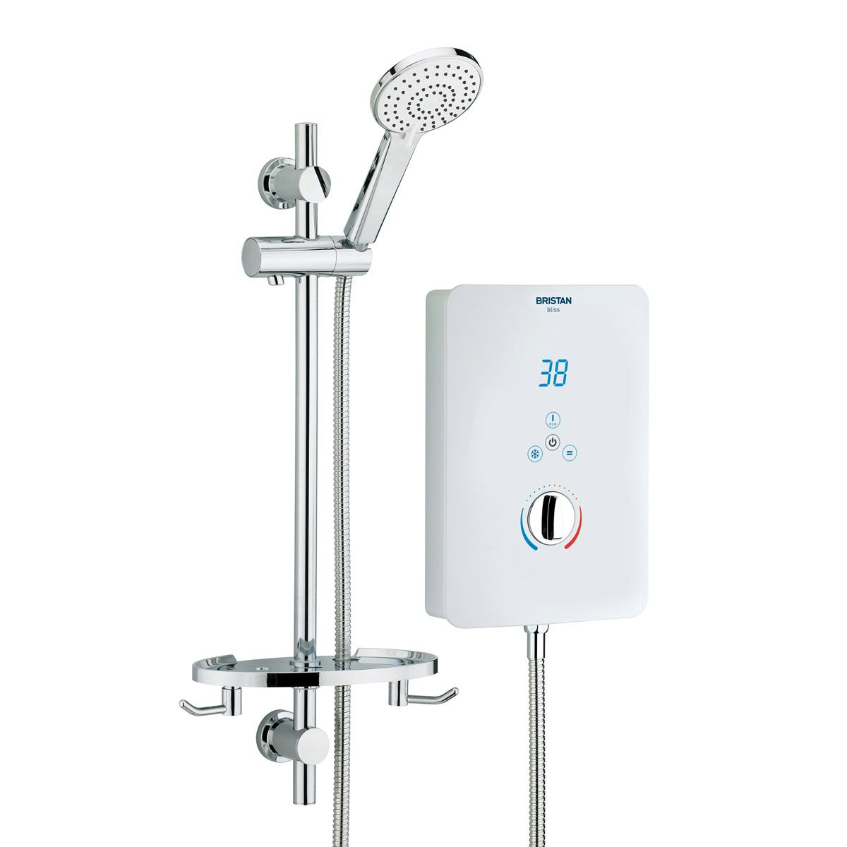 Bristan Bliss 9.5kw electric shower white