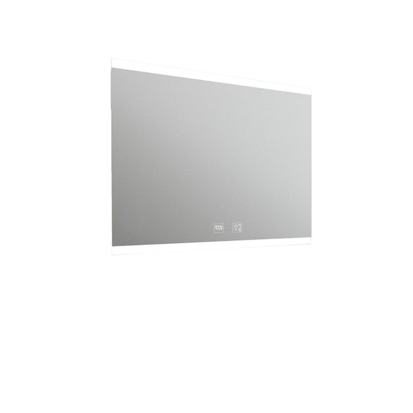 Mode Starck LED illuminated mirror 600 x 800mm with demister & bluetooth speakers