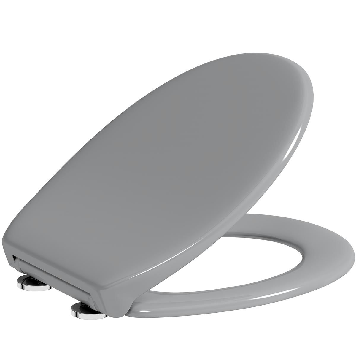 Soft-closing lacquered seat and cover for toilet (A801512004