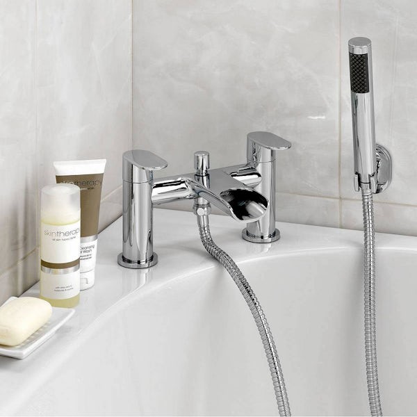 Eden basin and bath shower mixer tap pack