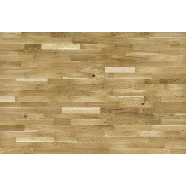Basix Rustic Oak engineered UV lacquered click wood flooring