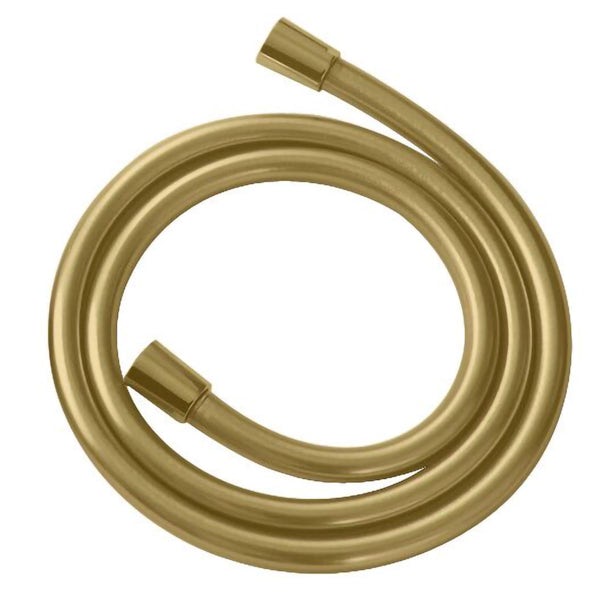 Mode brushed brass PVC shower hose 1.5m