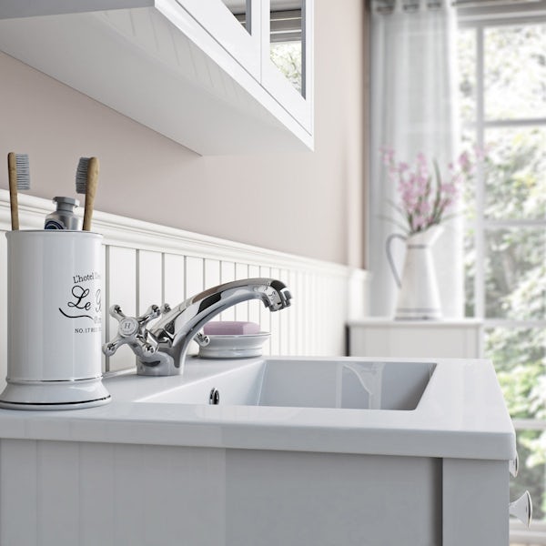 The Bath Co. Camberley basin mixer tap offer pack