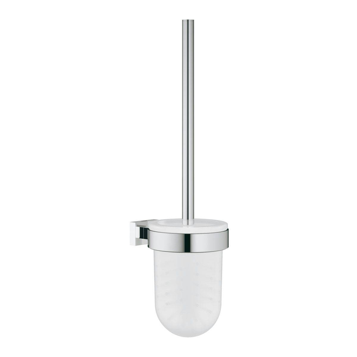 Grohe Essentials Cube toilet brush and holder