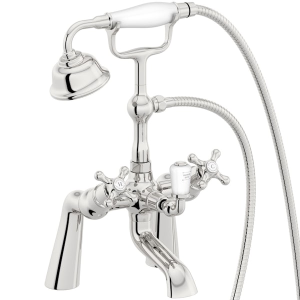 The Bath Co. Camberley basin and bath shower mixer tap pack