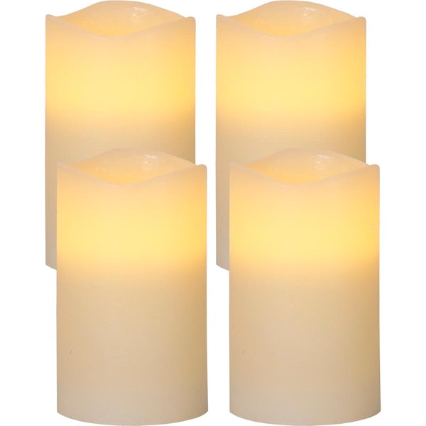 Eglo Christmas candle lights pack of 4 in warm white