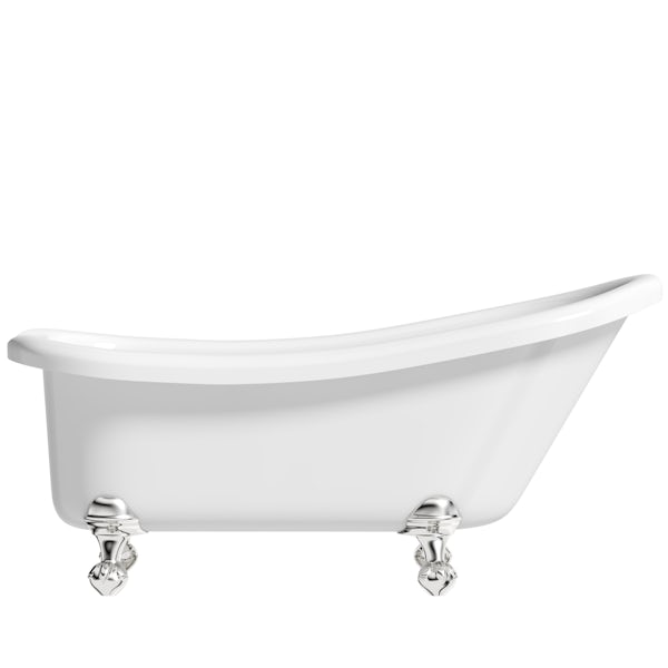 The Bath Co. Traditional single ended slipper bath with ball and claw feet 1500 x 750