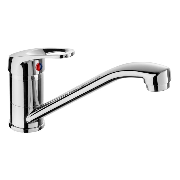 Leisure Aquaflow 35 single lever kitchen tap