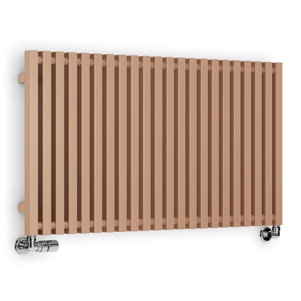 Terma Triga bright copper designer radiator