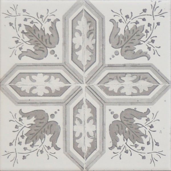 Nikea sephia mix pattern tile set 200mm x 200mm