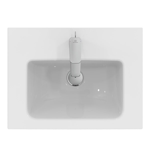 Ideal Standard i.life S 1 tap hole vanity basin 500mm