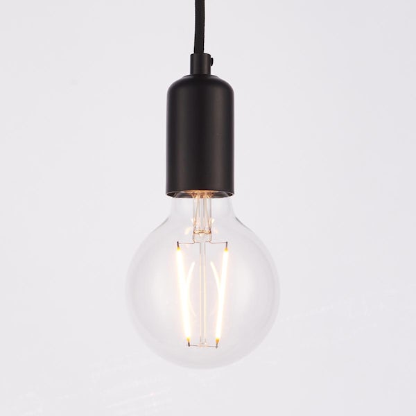 Schön Studio matt black single pendant kitchen light