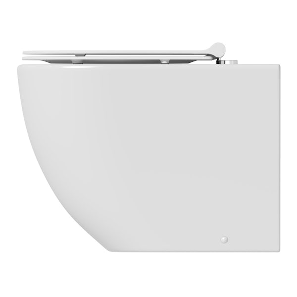 Mode Harrison back to wall toilet inc slimline soft close seat and concealed cistern