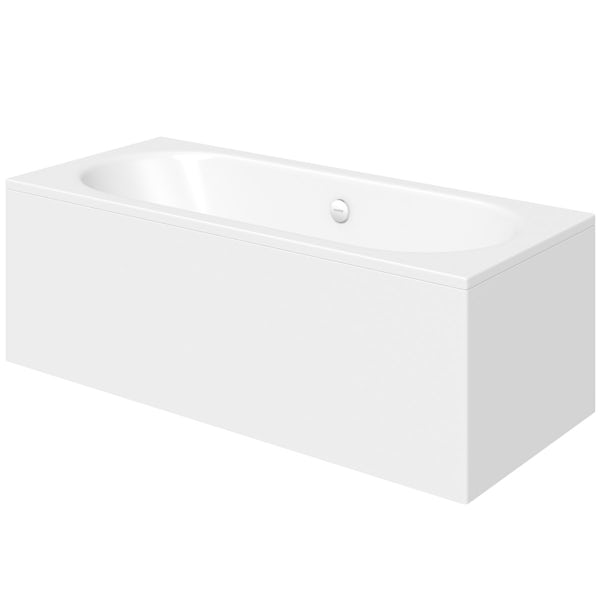 Kaldewei Classic Duo straight steel bath with leg set 1700 x 750 with no tap holes