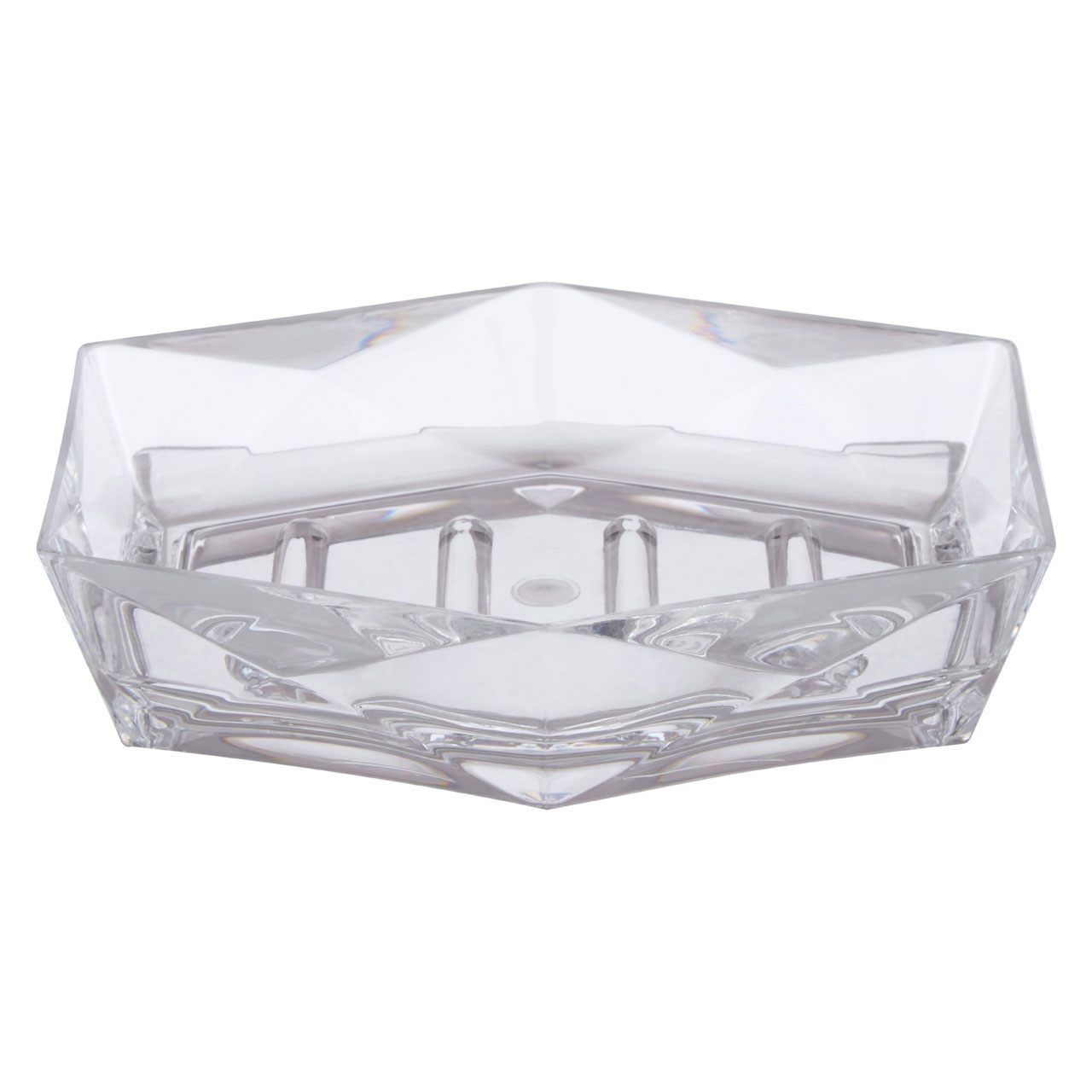 Accents Dow clear acrylic soap dish