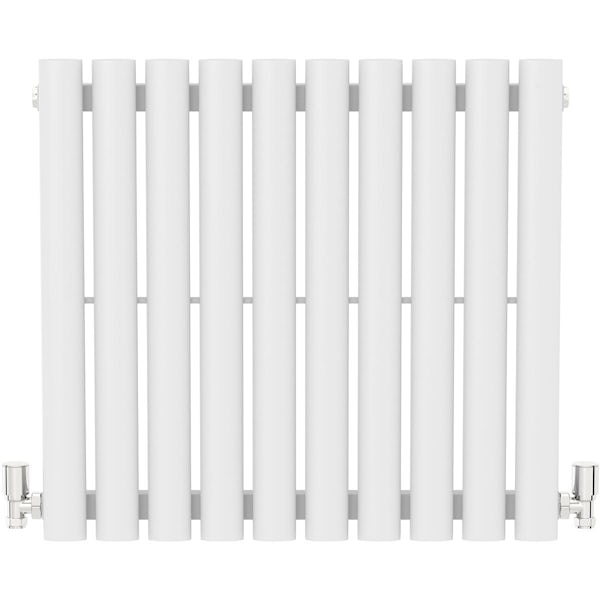The Tap Factory Vibrance white vertical panel radiator