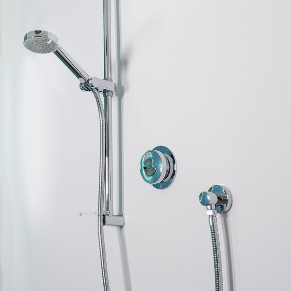 Aqualisa Quartz Smart concealed digital shower pumped