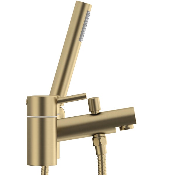 Orchard Eden brushed brass bath shower mixer tap