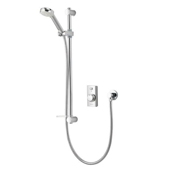 Aqualisa Visage Q Smart concealed shower pumped with adjustable handset