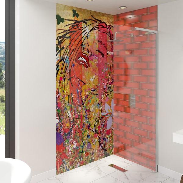 Louise Dear Yum Yum acrylic shower wall panel 2400 x 1200mm