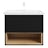 Mode Tate anthracite oak 600mm wall hung vanity unit with basin ...
