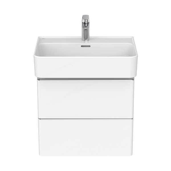 Ideal Standard Strada II white wall hung vanity unit and basin 600mm