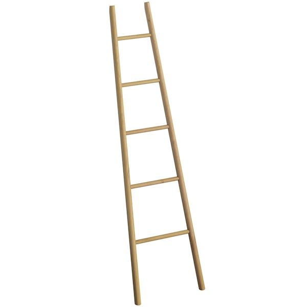 South Bank natural towel ladder