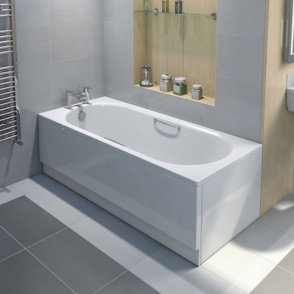 Ealing Bath 1700 x 700 with Grips