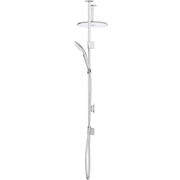 Mira Mode Maxim dual ceiling fed digital shower for high pressure and combi