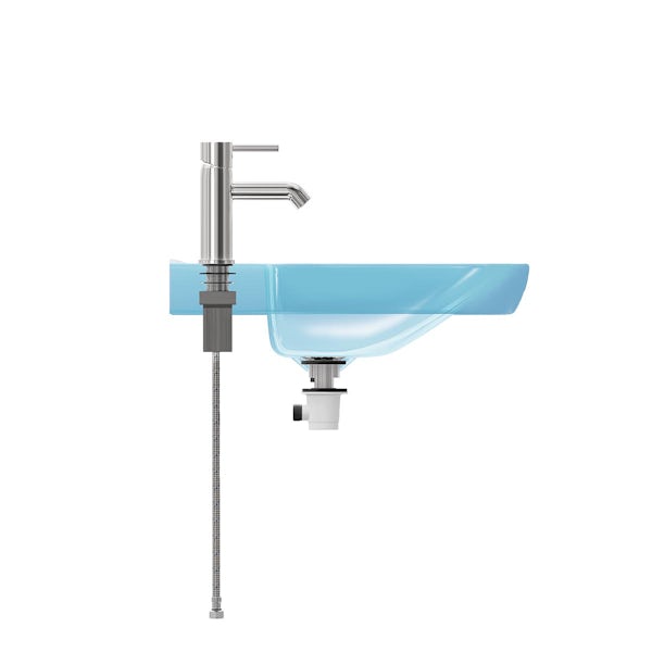 VitrA Minimax S chrome basin mixer tap