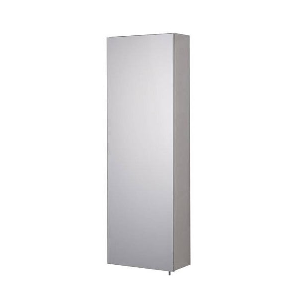 Accents Stainless Steel Mirror Cabinet, Mirrored Bathroom Cabinet 900 Wide