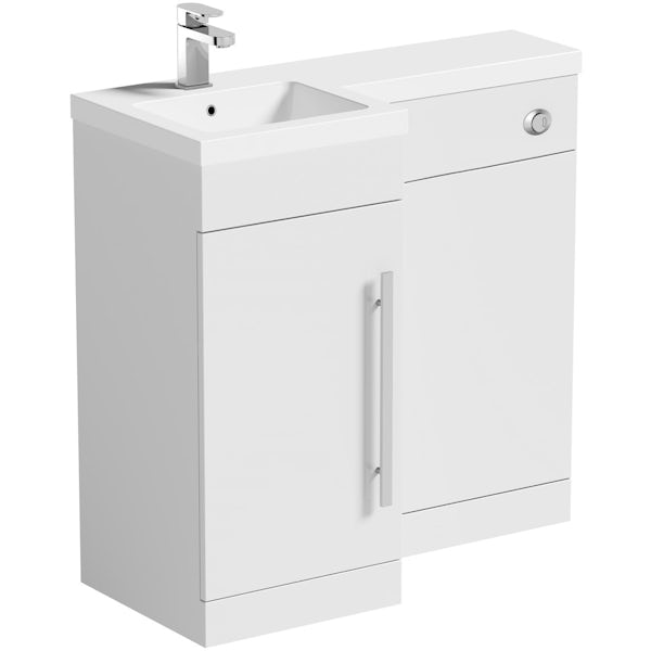 Orchard MySpace white left handed combination including concealed cistern