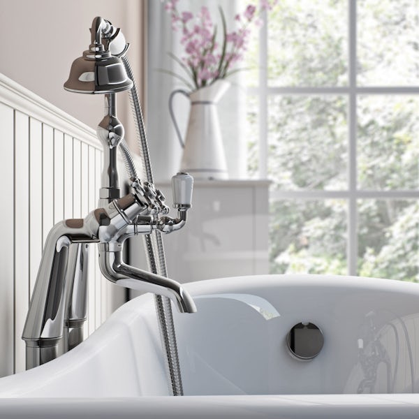 The Bath Co. Camberley complete freestanding bath suite 1500 x 720